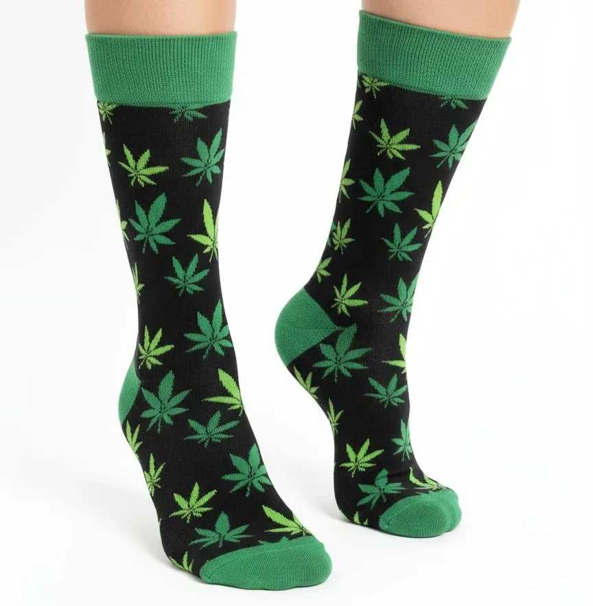 Erkek Pamuklu Figürlü Yaprak