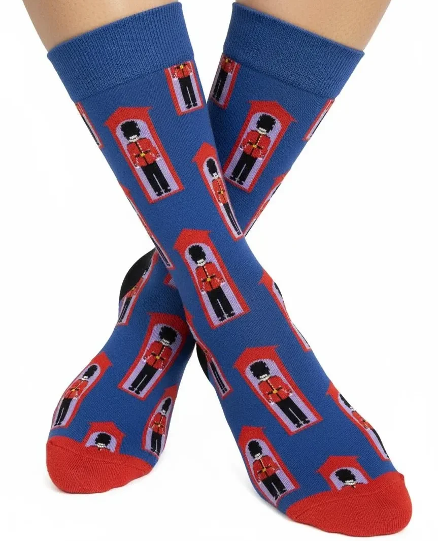 Erkek Pamuklu Figürlü Mavi