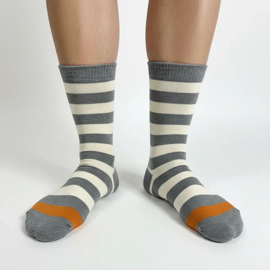 Erkek pamuklu gri desenli