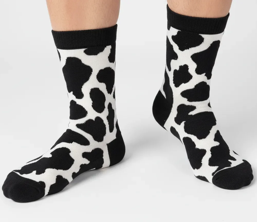 Erkek Pamuklu Figürlü Zebra