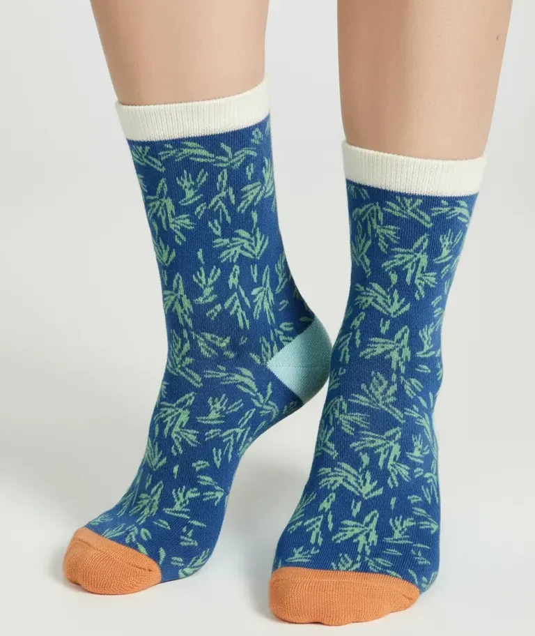 Kadın Pamuklu Desenli Renkli 7