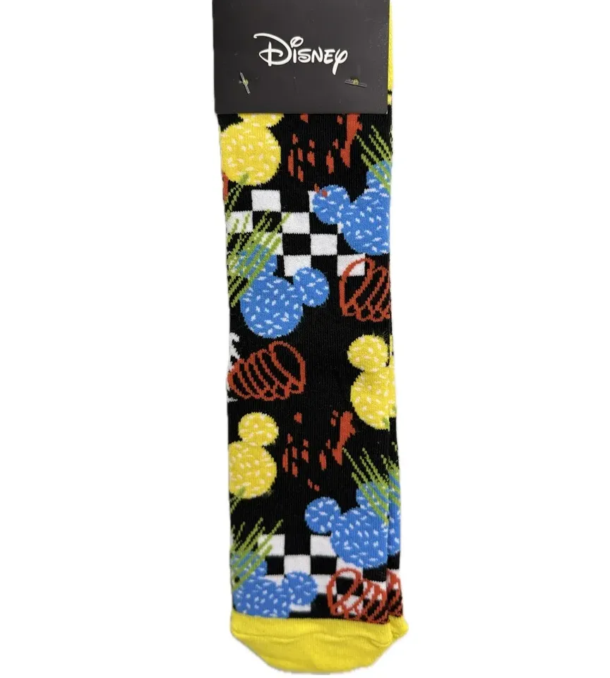 Lisanslı Disney Mickey Mouse Desenli Kadın Çorabı
