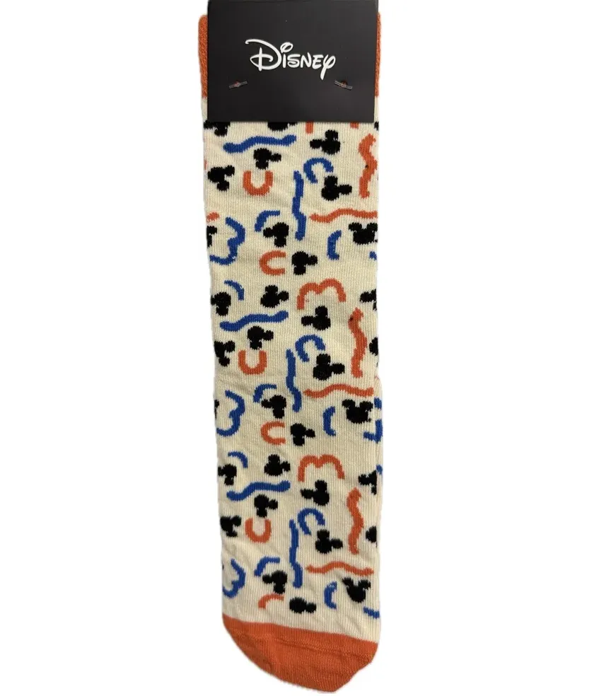 Lisanslı Disney Mickey Mouse Desenli Kadın Çorabı