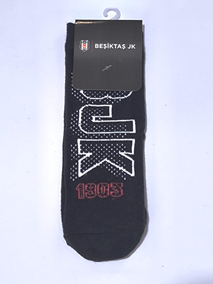 Lisanslı Taraftar Çorap Beşiktaş Siyah