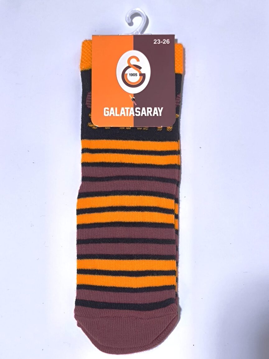 Lisanslı Taraftar Çorap Galatasaray Çizgili