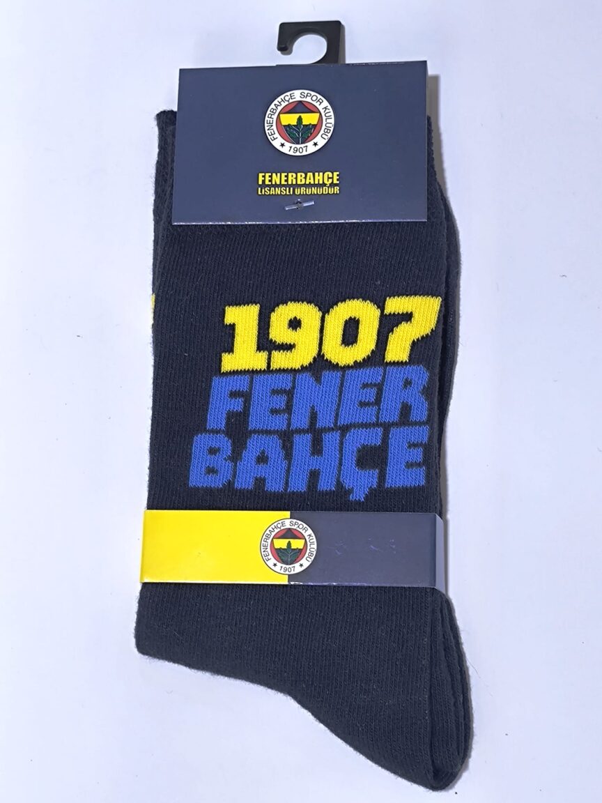 Lisanslı Taraftar Soket Çorap Fenerbahçe 1907