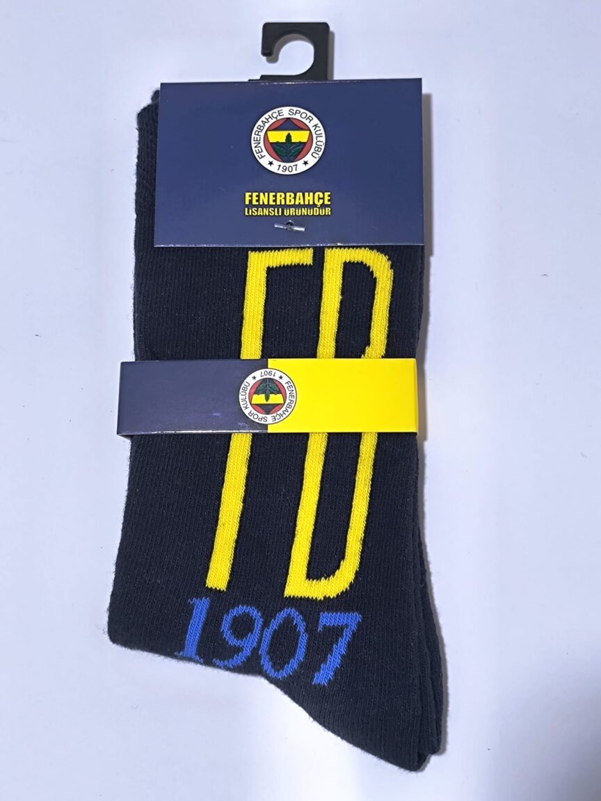 Lisanslı Taraftar Soket Çorap Fenerbahçe FB 1907