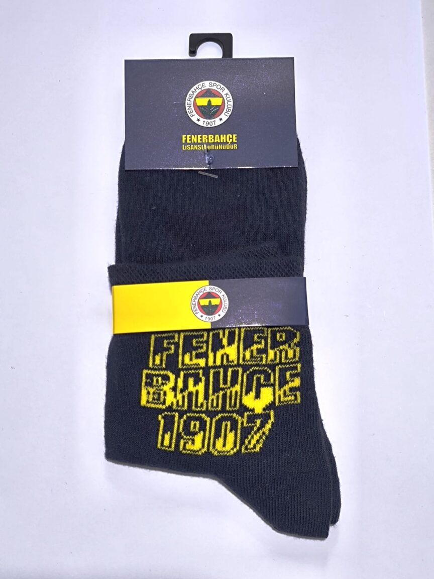 Lisanslı Taraftar Orta Konç Çorap Fenerbahçe 1907